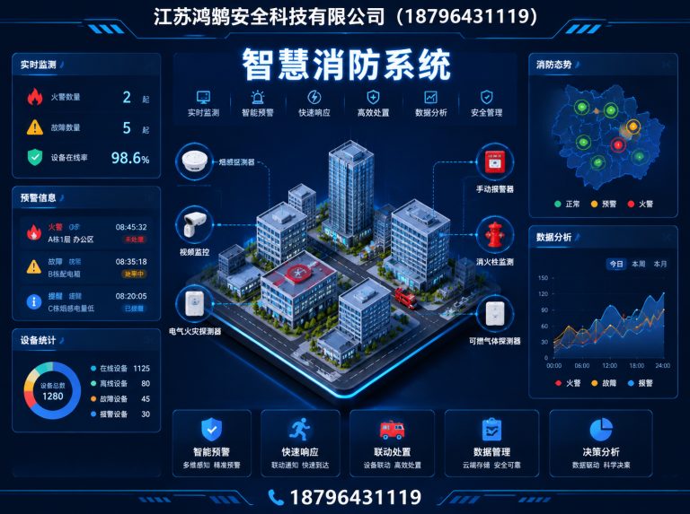 神农架消防通信指挥展示图